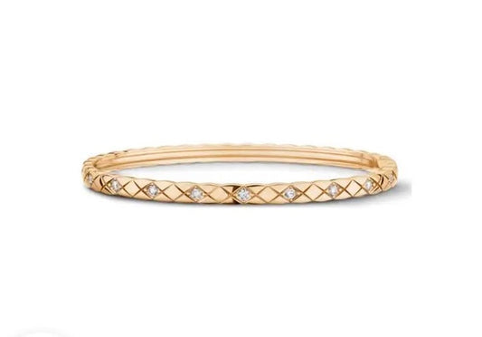 [✨ROSE💎] BEE DIAMOND BANGLE