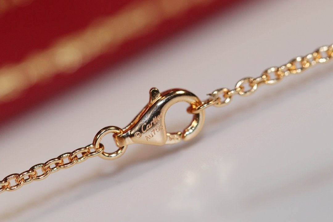 [✨Rose💎] COLLIER AMOUR OR ROSE ET ARGENT 