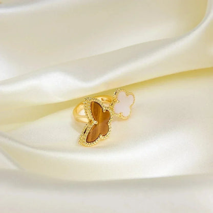 [✨Rose💎]BAGUE CHANCEUSE ENTRE LES DOIGTS