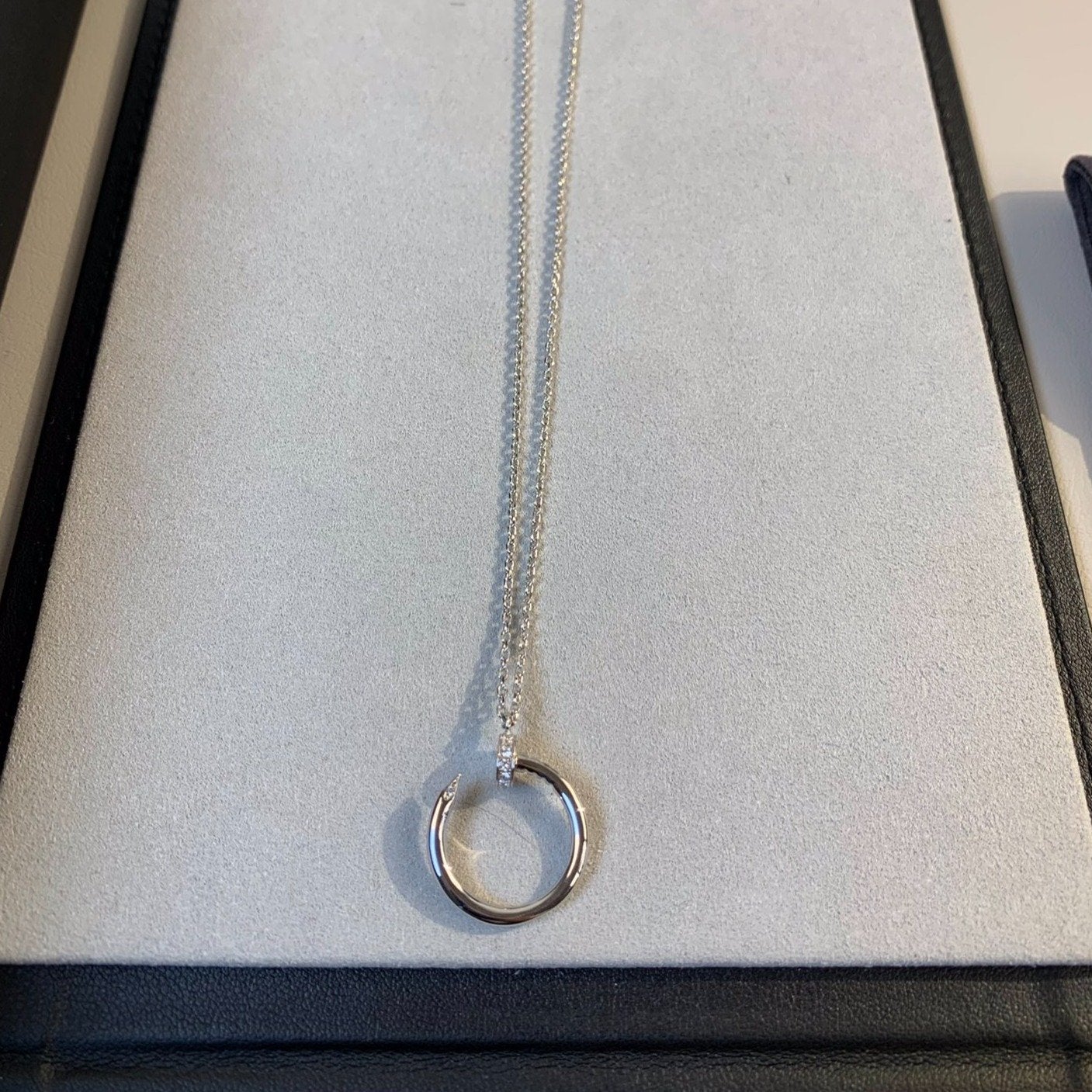 [✨Rose💎]COLLIER JUSTE ARGENT 