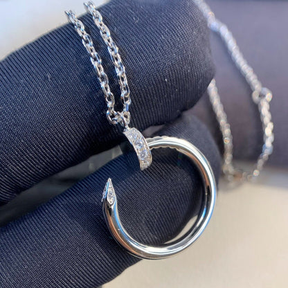 [✨Rose💎]COLLIER JUSTE ARGENT 