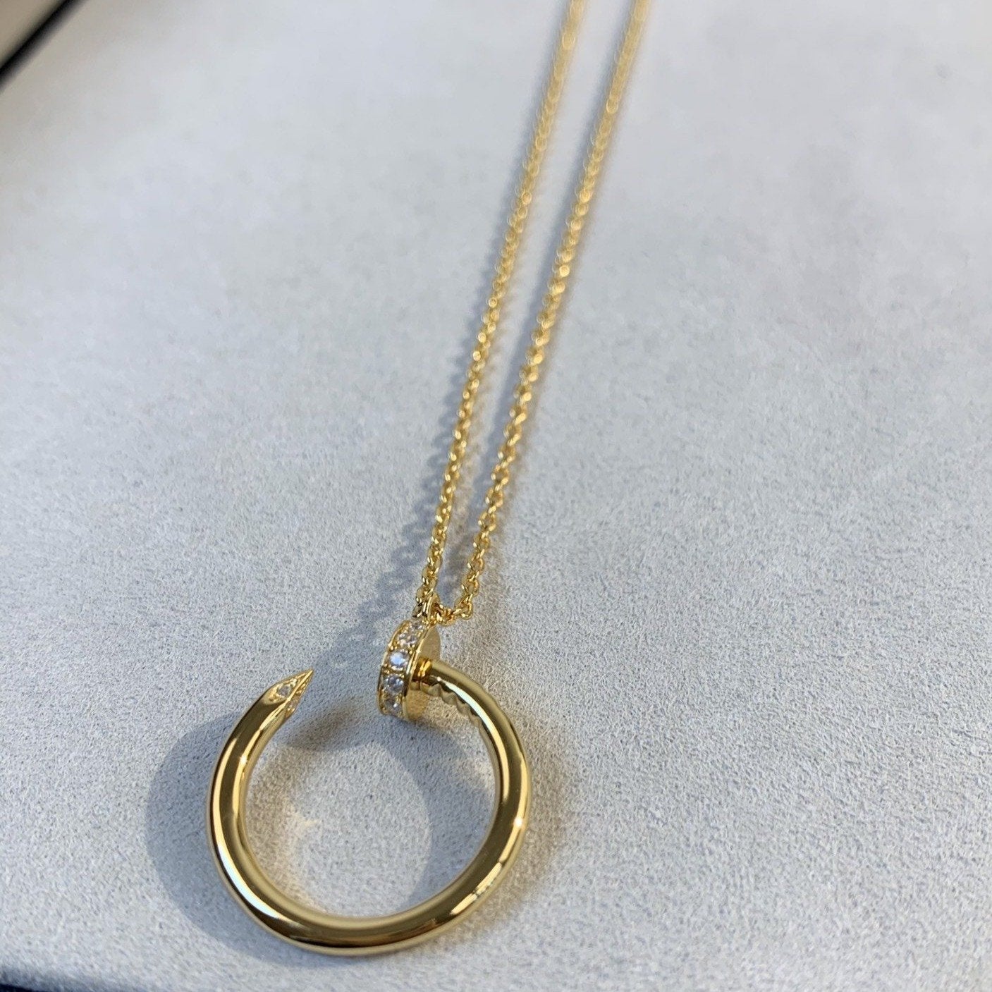 [✨Rose💎]COLLIER JUSTE OR 