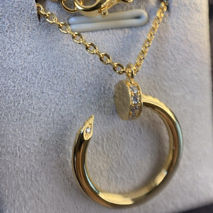 [✨Rose💎]COLLIER JUSTE OR 