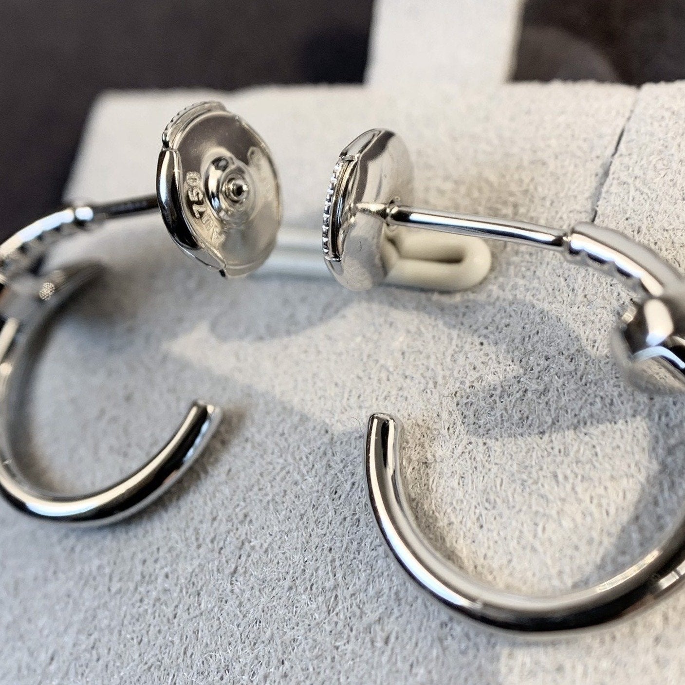 [✨Rose💎]Boucles d'oreilles JUSTE ARGENT 