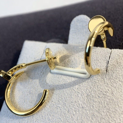 [✨Rose💎]Boucles d'oreilles JUSTE en or 