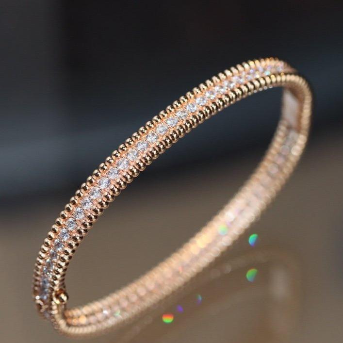 [✨Rose💎]BRACELET PERLEE DIAMANTS 1 RANG 