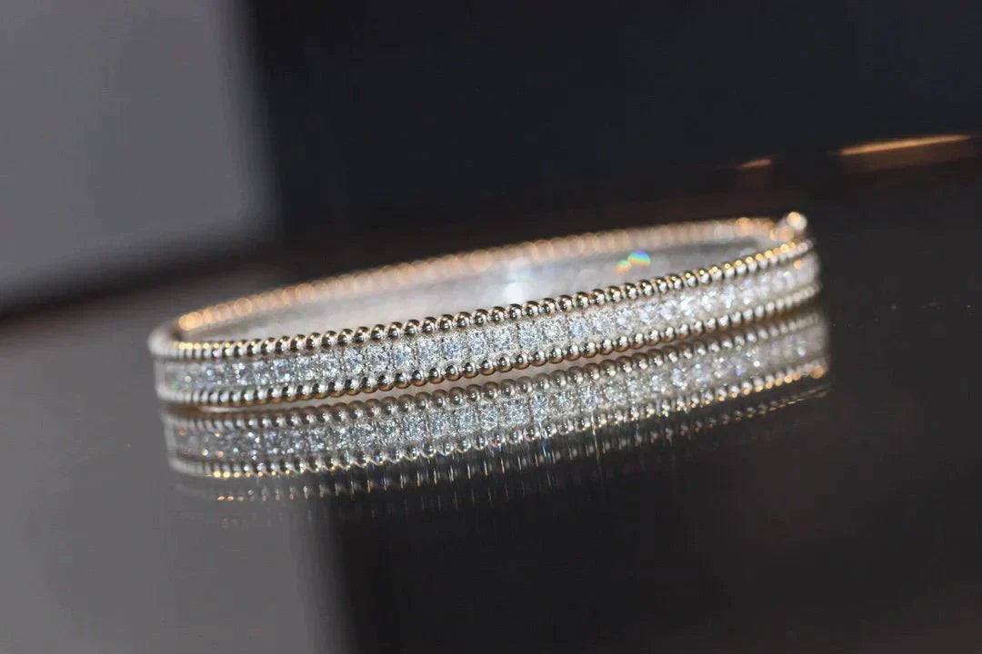 [✨Rose💎]BRACELET PERLEE DIAMANTS 1 RANG 