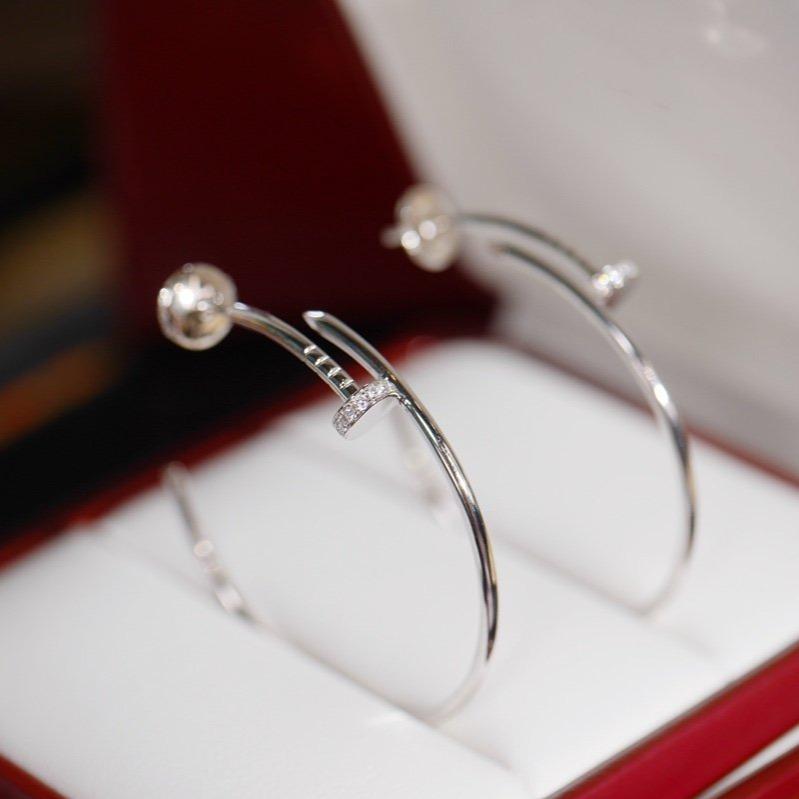 [✨Rose💎]Boucles d'oreilles JUSTE DIAMANTS 1,8 MM 