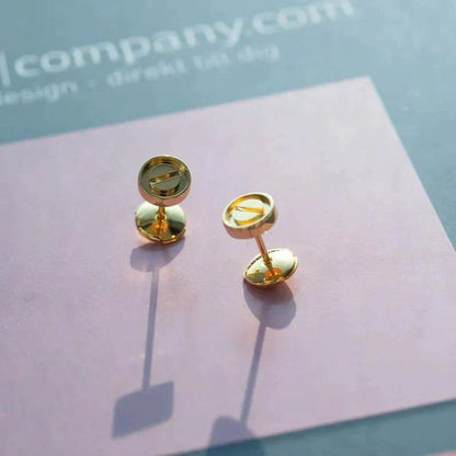 [✨Rose💎]BOUCLES D'OREILLES AMOUR OR 10MM