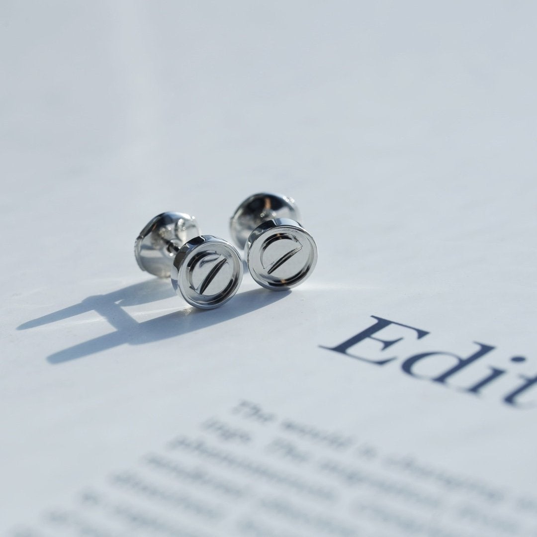 [✨Rose💎] BOUCLES D'OREILLES AMOUR ARGENT 10MM