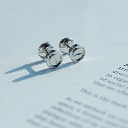 [✨Rose💎] BOUCLES D'OREILLES AMOUR ARGENT 10MM