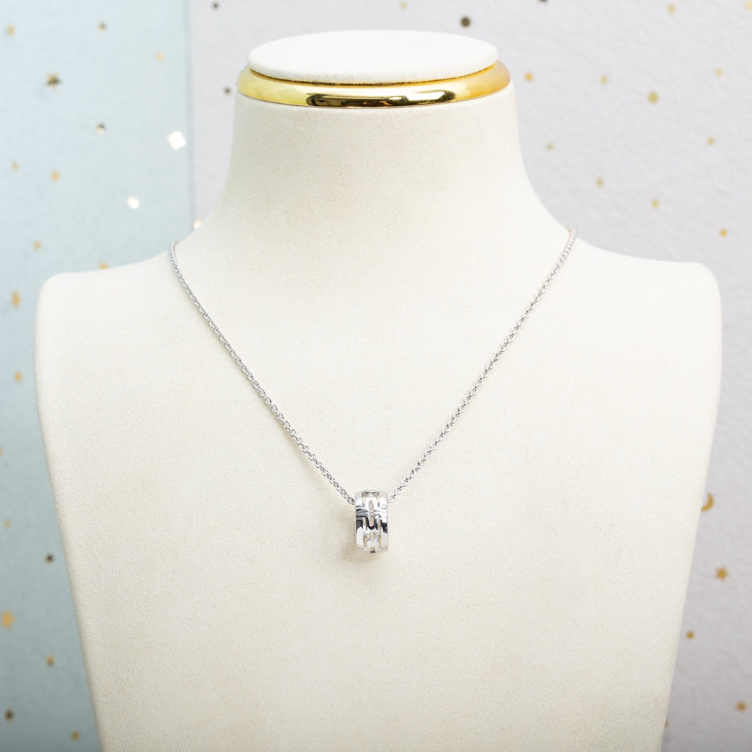 [✨Rose💎]COLLIER PARENTESI ARGENT