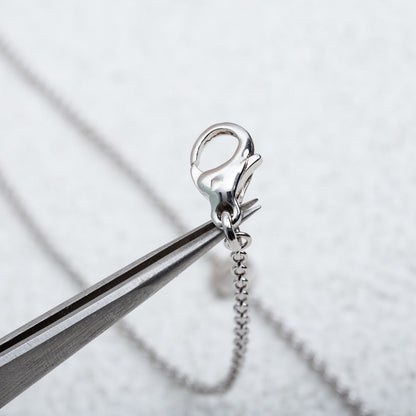[✨Rose💎]COLLIER PARENTESI ARGENT