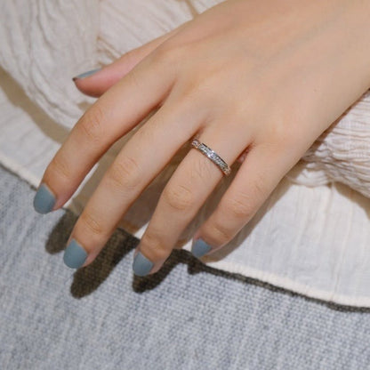 [✨Rose💎]BAGUE D'AMOUR DIAMANT 2,65 MM 