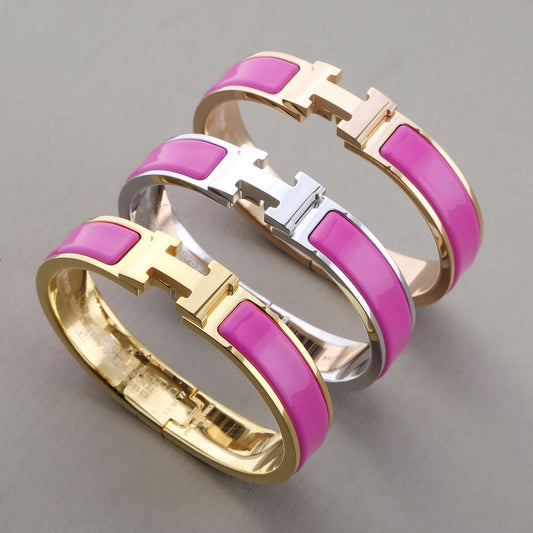 [✨Rose💎]H BRACELET VIOLET 