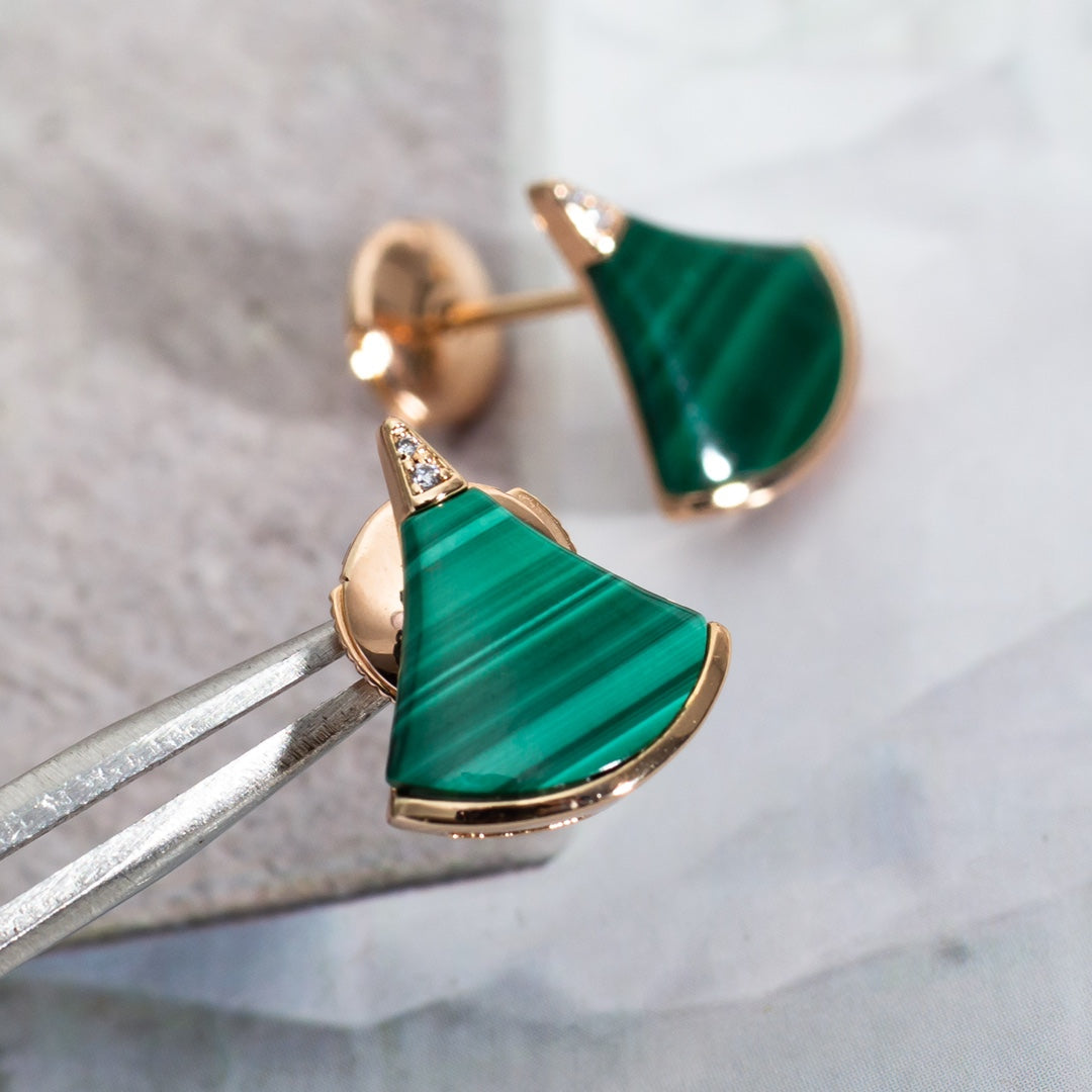[✨Rose💎]BOUCLES D'OREILLES DIVAS DREAM OR ROSE