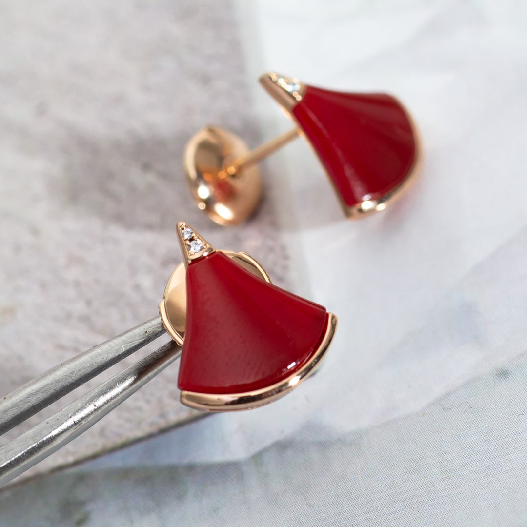 [✨Rose💎]BOUCLES D'OREILLES DIVAS DREAM OR ROSE