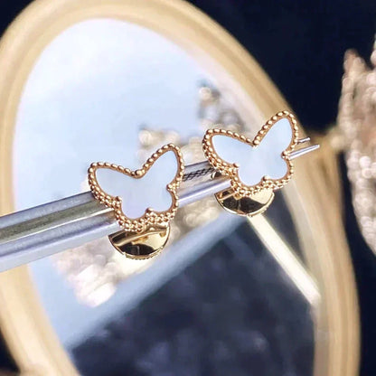[✨Rose💎] CLOUS D'OREILLES PAPILLON DOUX