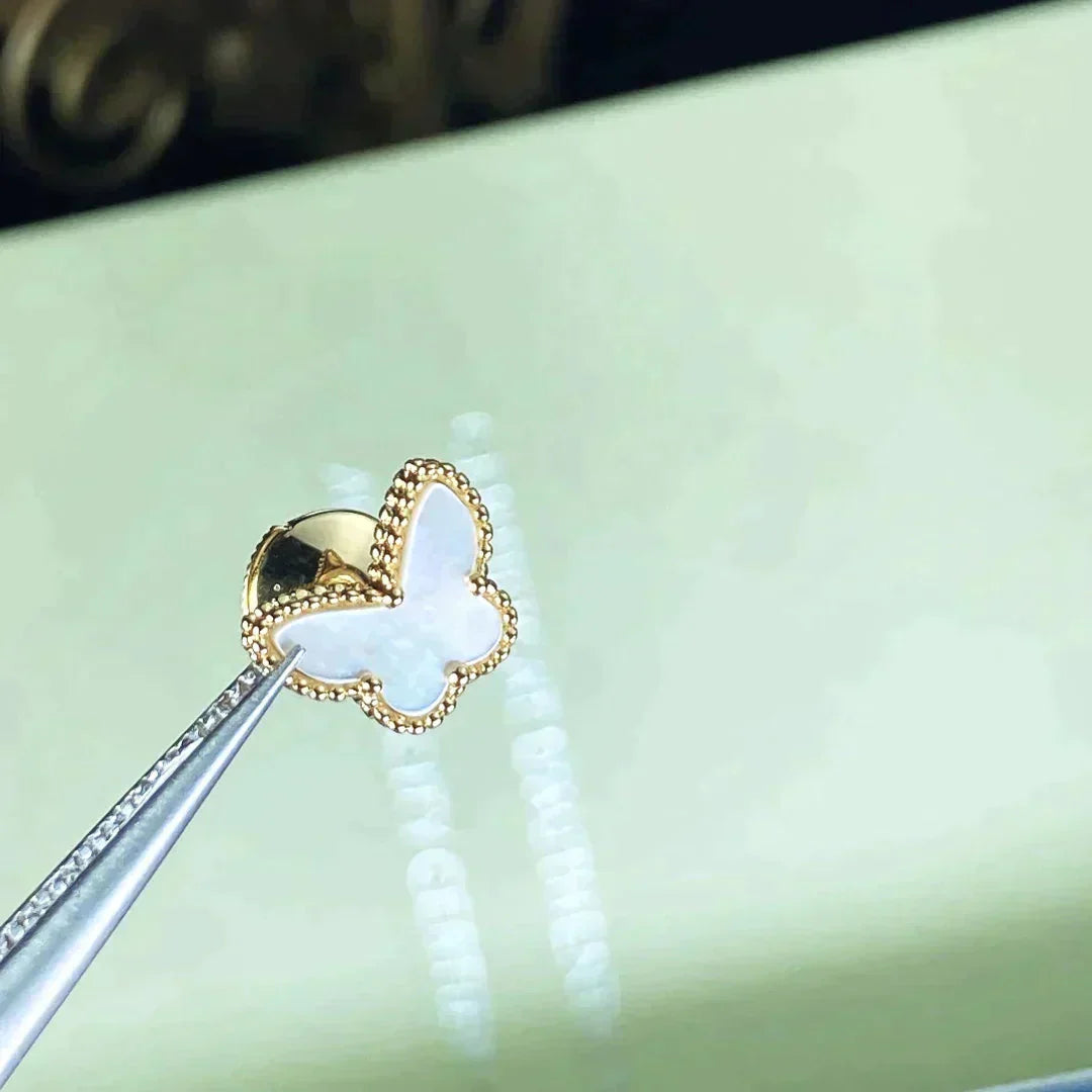 [✨Rose💎] CLOUS D'OREILLES PAPILLON DOUX