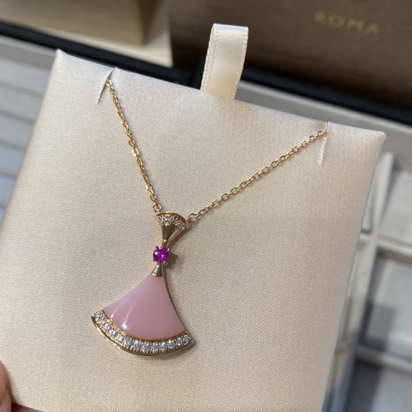 [✨Rose💎] COLLIER DE RÊVE OPALE ROSE