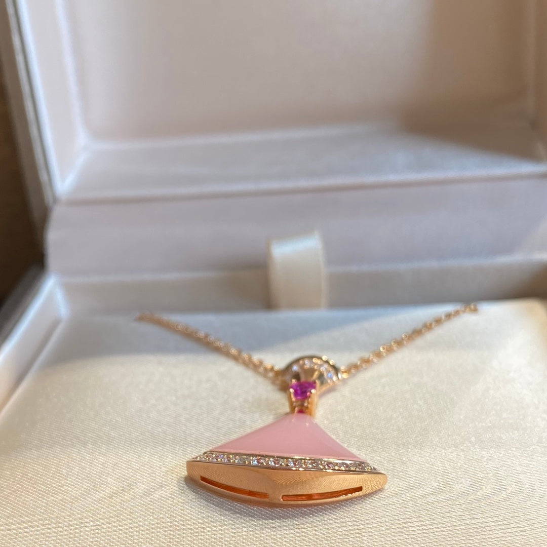 [✨Rose💎] COLLIER DE RÊVE OPALE ROSE