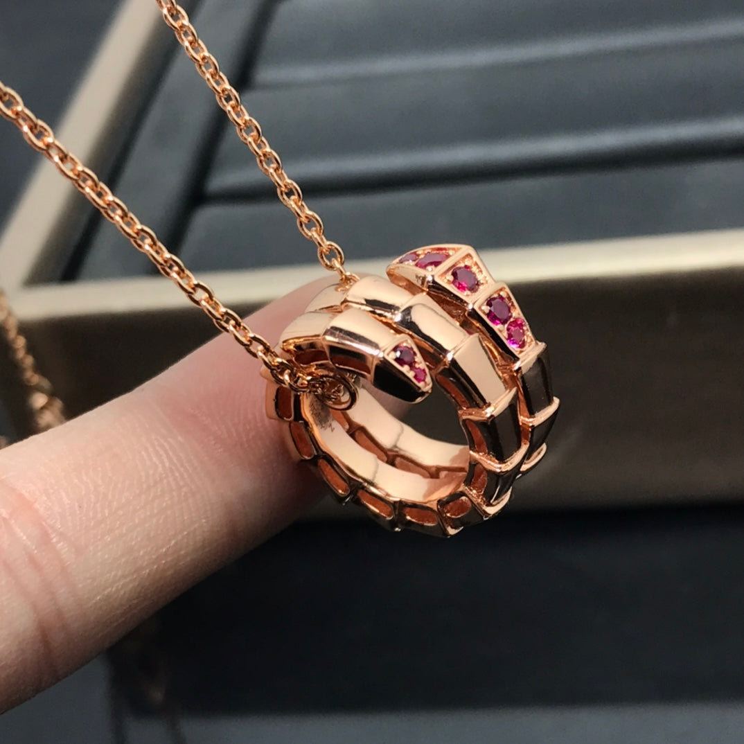 [✨Rose💎]COLLIER SERPENTI PÉDANT