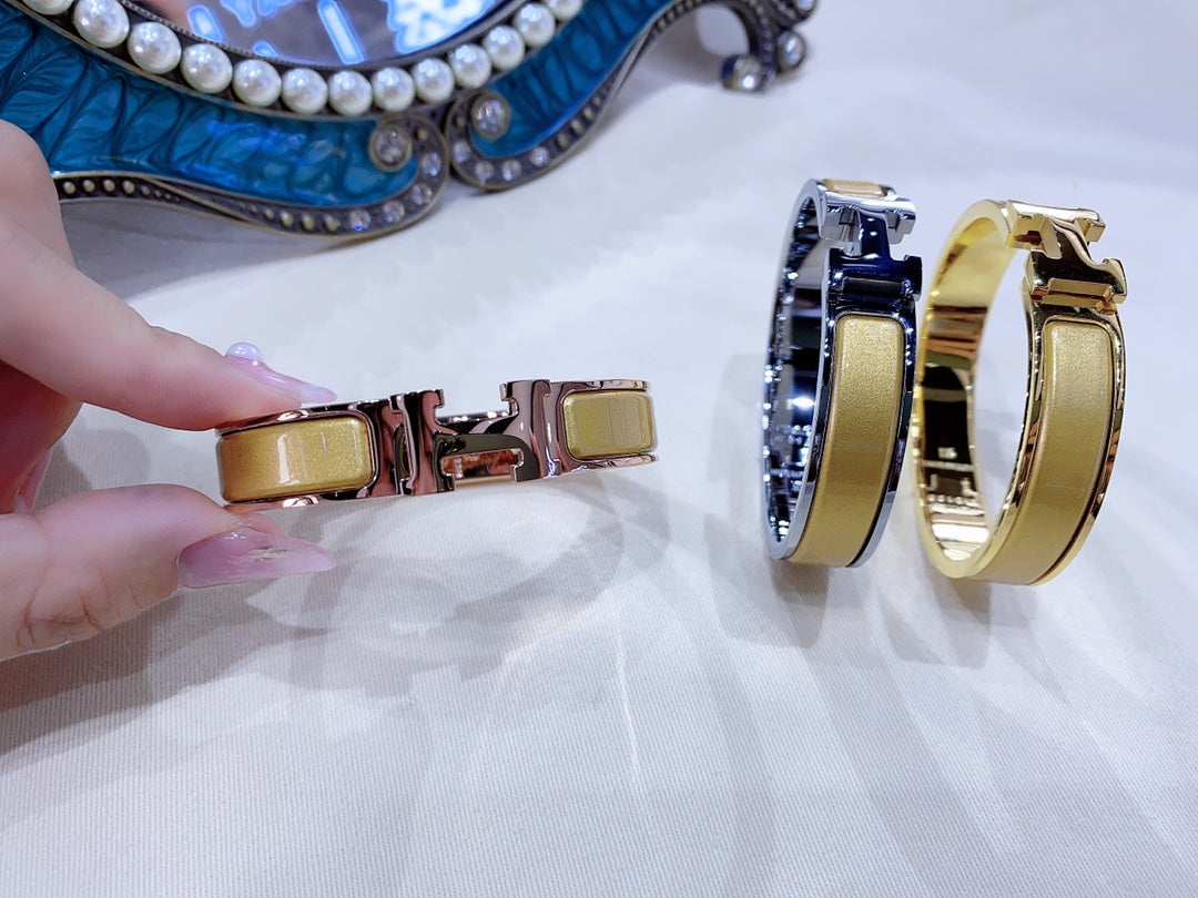 [✨Rose💎]H BRACELET CHAMPAGNE
