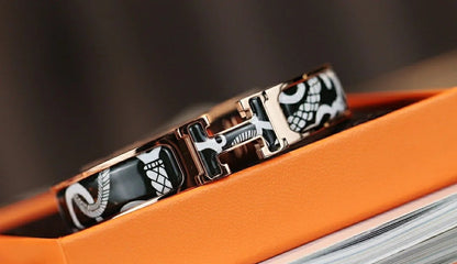 [✨Rose💎] BRACELET TARTAN H 12 MM