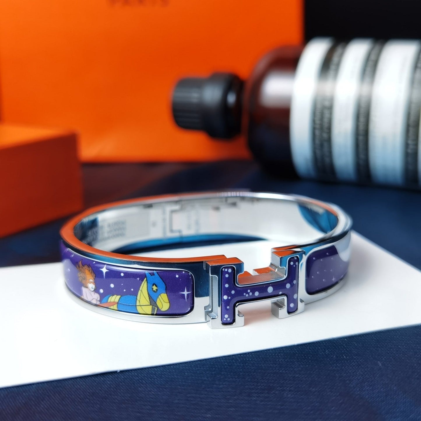 [✨Rose💎] BRACELET ÉTOILE ET LUNE H 12MM