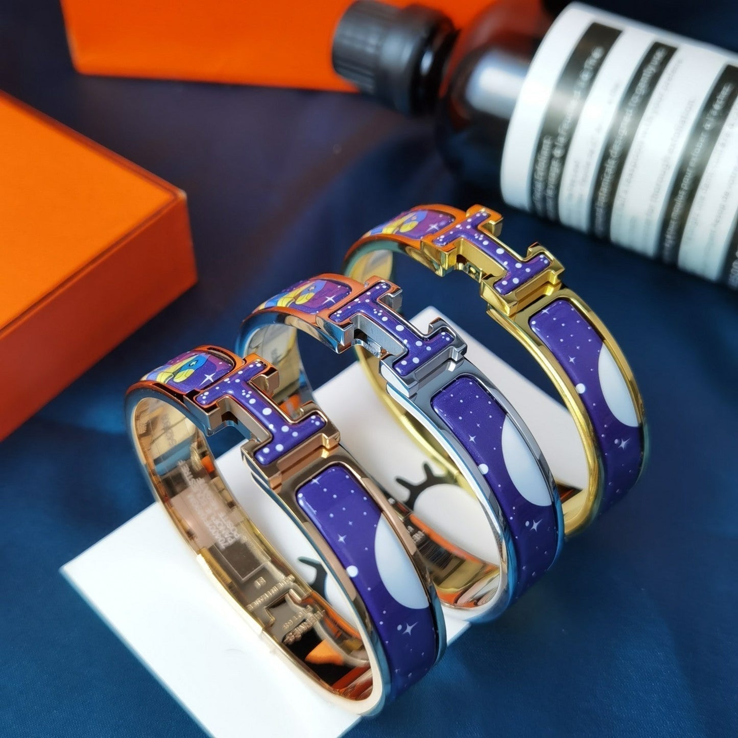 [✨Rose💎] BRACELET ÉTOILE ET LUNE H 12MM