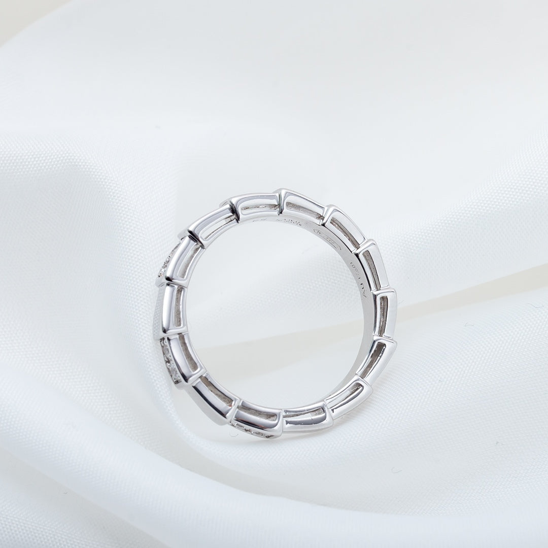 [✨Rose💎]BAGUE SERPENTI ARGENT 3MM