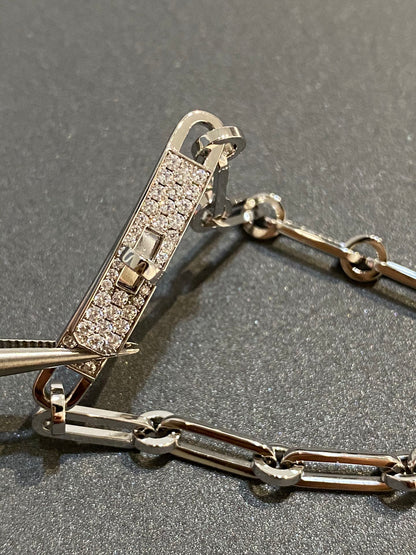 [✨Rose💎]BRACELET CHAINE PETIT MODÈLE DIAMANT