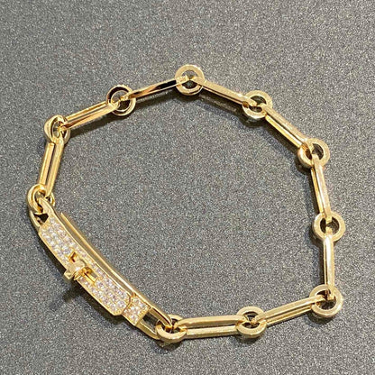 [✨Rose💎]BRACELET CHAINE PETIT MODÈLE DIAMANT