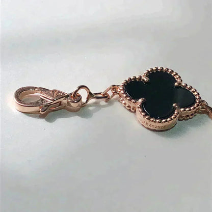 [✨Rose💎]BRACELET TRÈFLE 5 MOTIFS MULTICOLORE