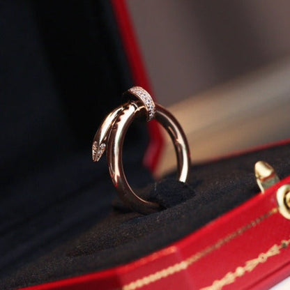 [✨Rose💎]BAGUE JUSTE 2,65MM OR ROSE DIAMANT