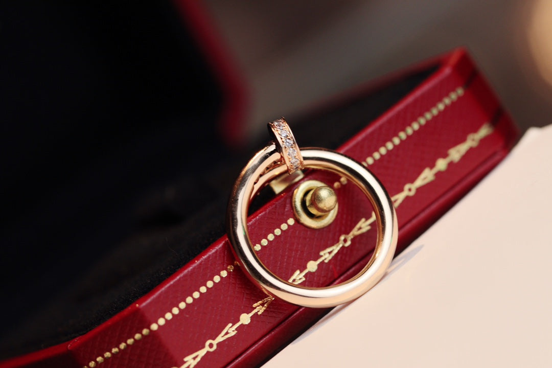 [✨Rose💎]BAGUE JUSTE 2,65MM OR ROSE DIAMANT