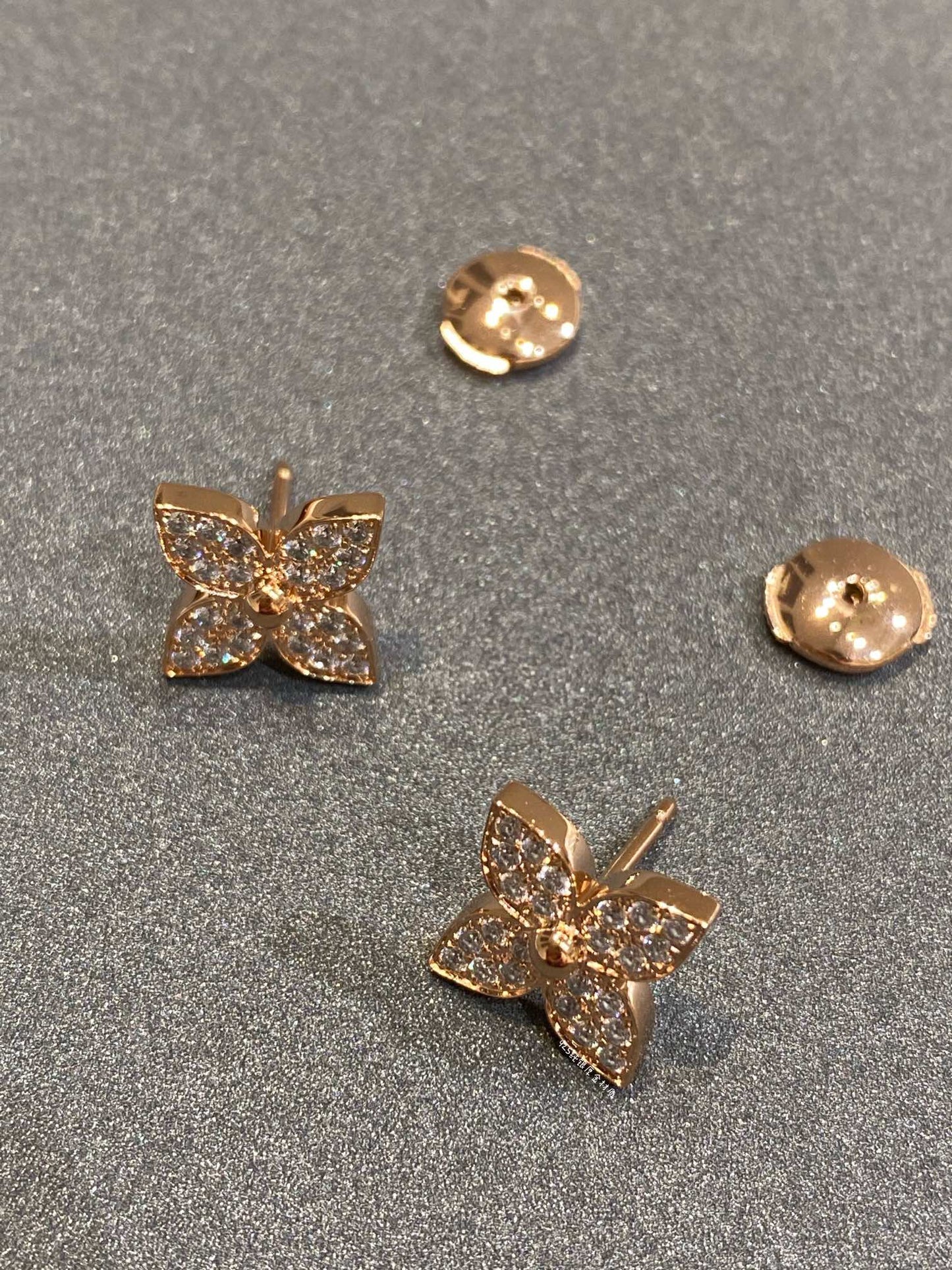 [✨Rose💎]BOUCLES D'OREILLES ÉTOILE DIAMANT
