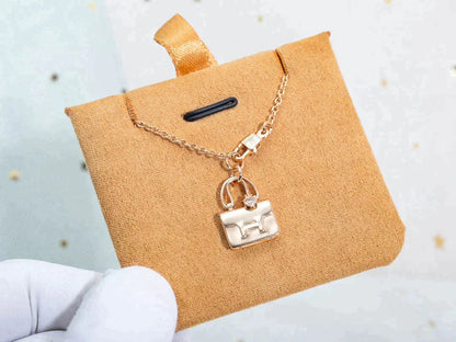 [✨Rose💎] COLLIER AMULETTE PÉDANTE OR ROSE