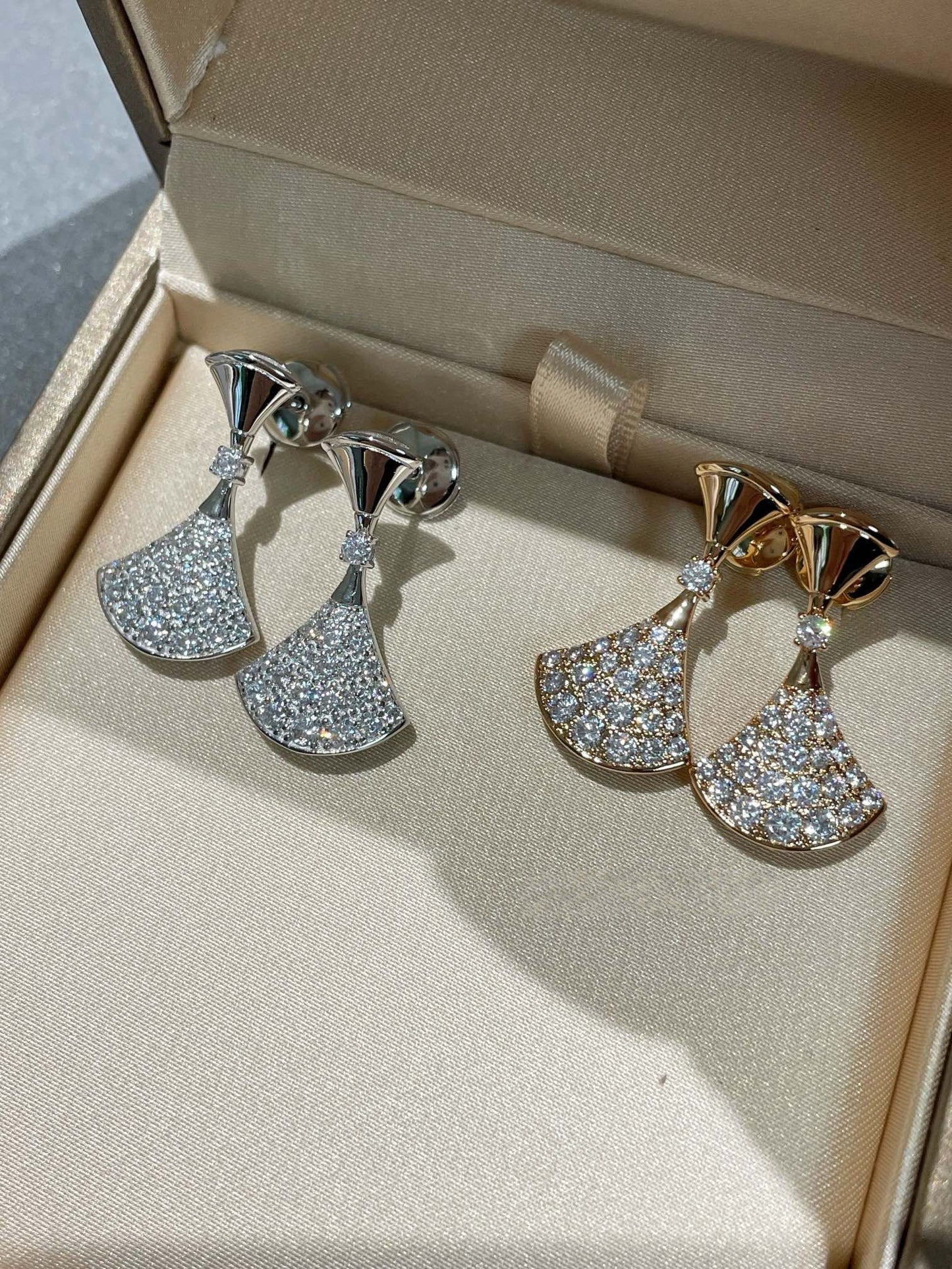 [✨Rose💎] BOUCLES D'OREILLES DREAM DIAMANT
