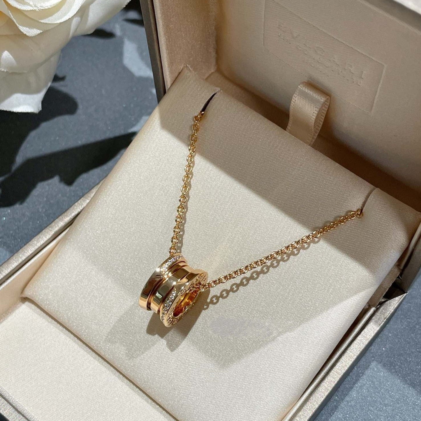 [✨Rose💎] COLLIER ZÉRO 1 DIAMANT