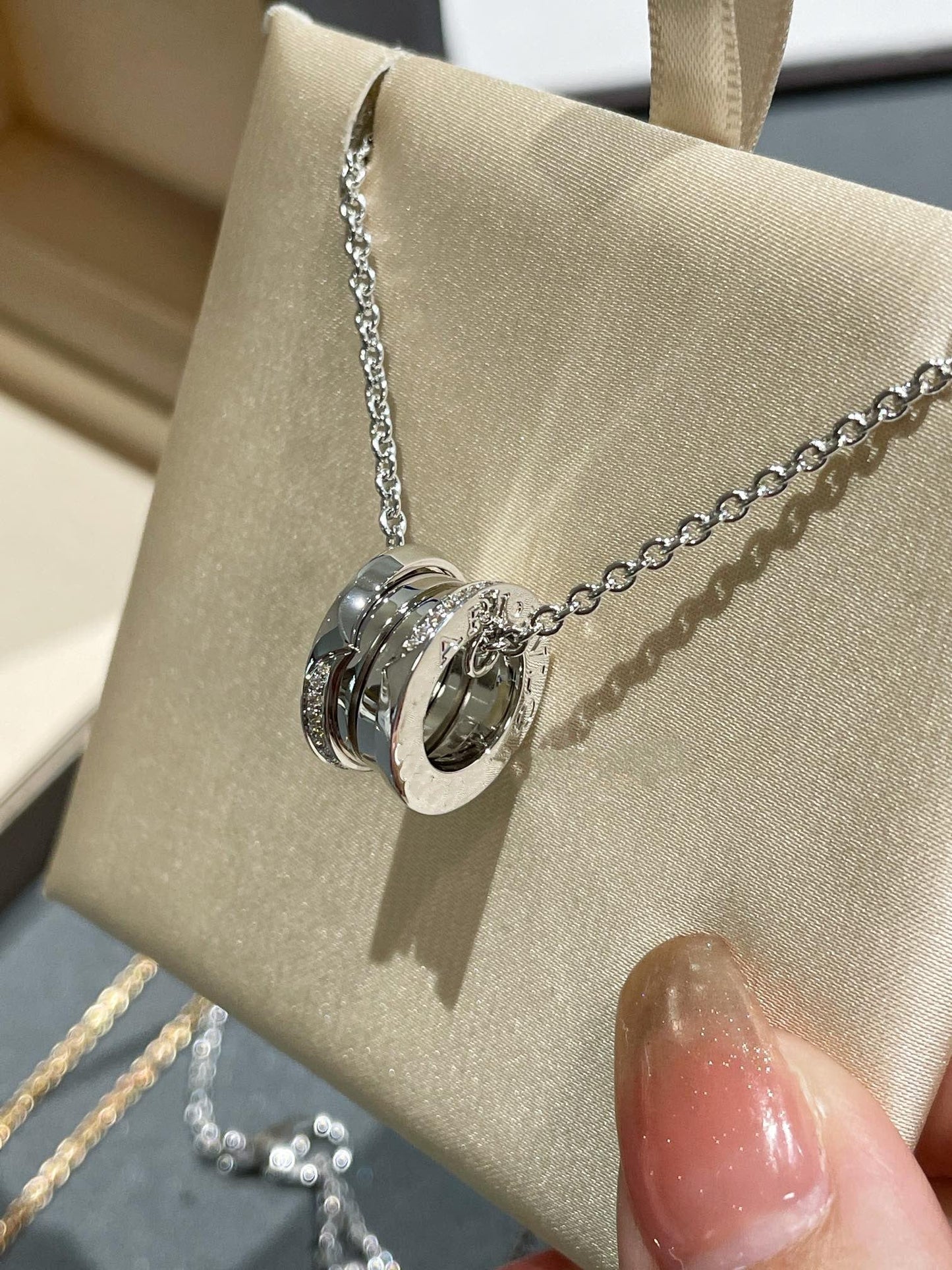 [✨Rose💎] COLLIER ZÉRO 1 DIAMANT