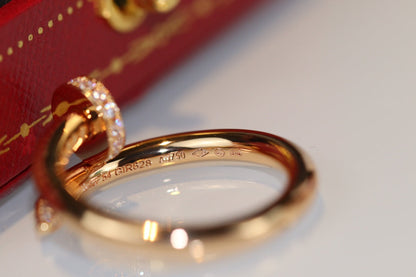 [✨Rose💎]BAGUE JUSTE 2,65MM OR DIAMANT