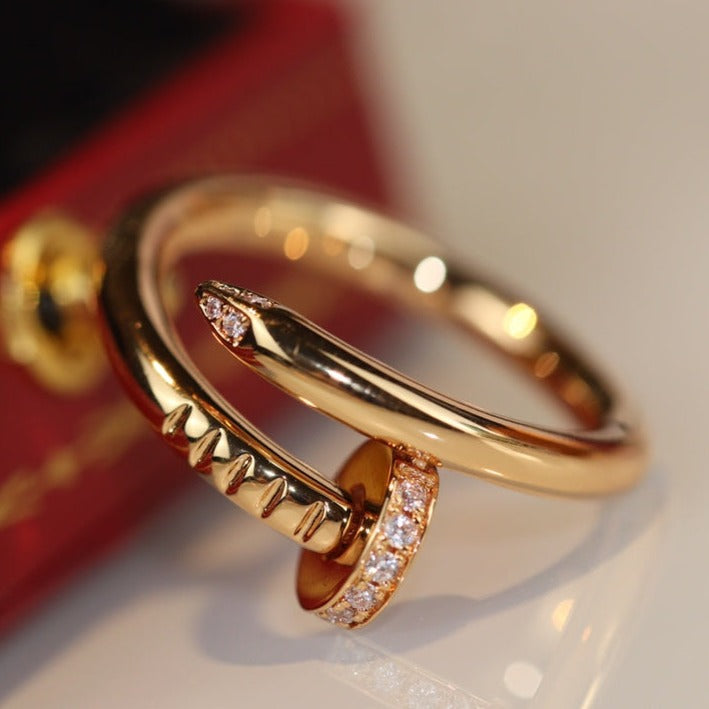 [✨Rose💎]BAGUE JUSTE 2,65MM OR DIAMANT