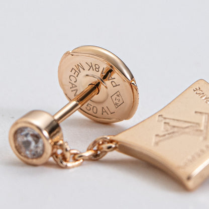 [✨Rose💎]BOUCLES D'OREILLES STAR DIAMONDS OR