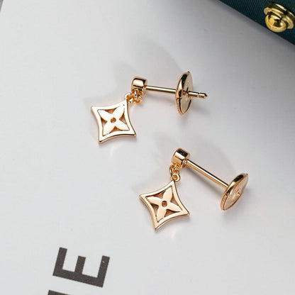 [✨Rose💎]BOUCLES D'OREILLES ÉTOILE OR