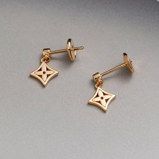 [✨Rose💎]STAR EARRINGS GOLD