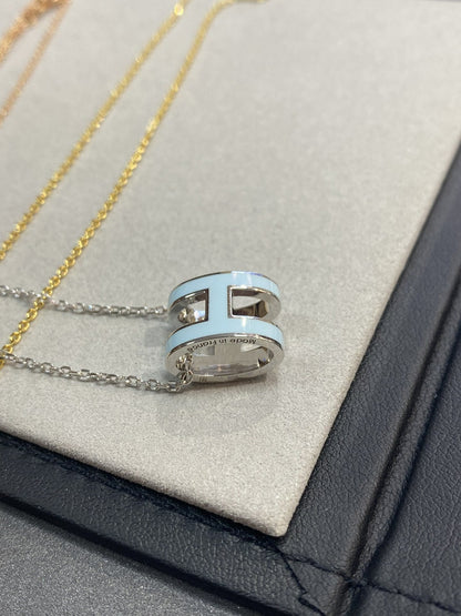 [✨Rose💎]COLLIER BLEU CLAIR POP H