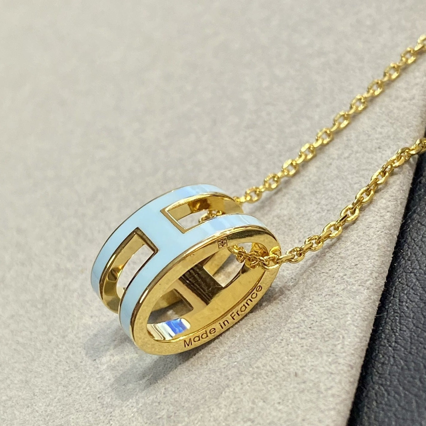 [✨Rose💎]COLLIER BLEU CLAIR POP H