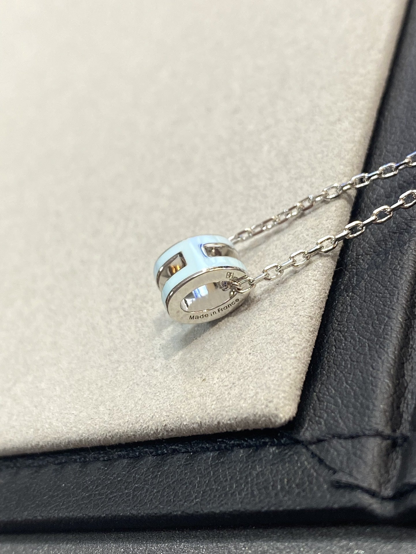 [✨Rose💎]COLLIER BLEU CLAIR POP H
