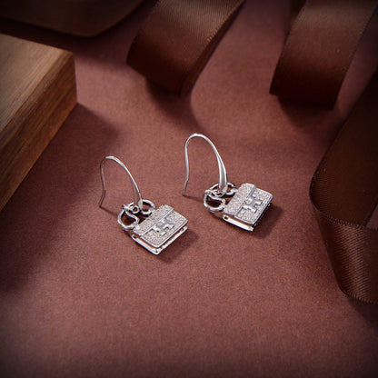 [✨Rose💎]BOUCLES D'OREILLES KELLY DIAMOND